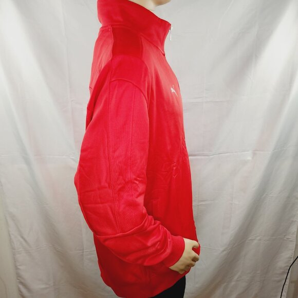 Puma Scuderia Ferrari Race T7 Track Jacket Red Black 620988-02 Size XXL Men's - Picture 4 of 14